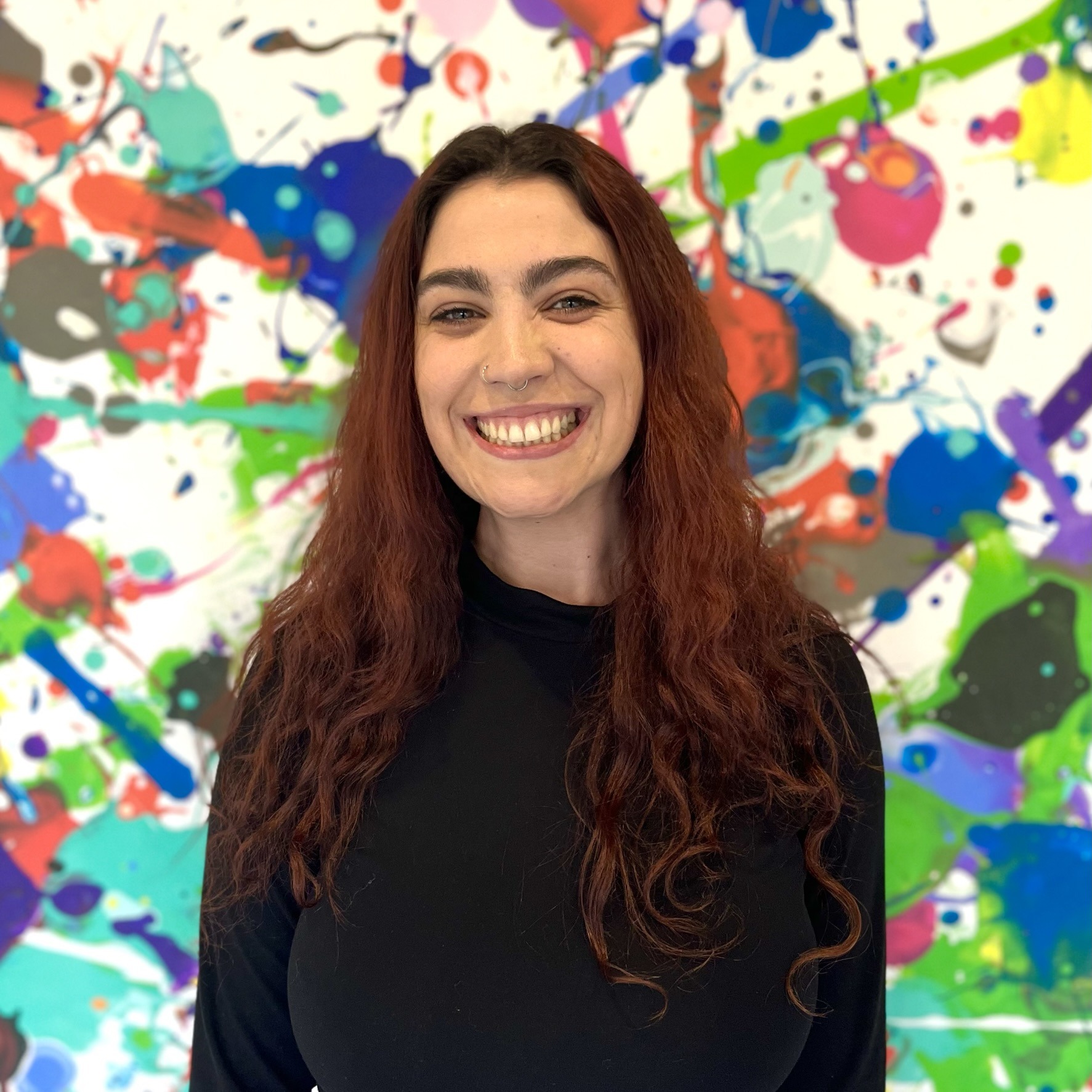 Alyssa DelGiorno, instructor of painting at Hudson Valley InterArts