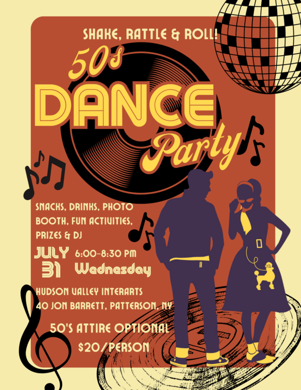 50s Dance Flyer