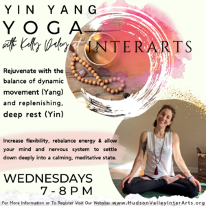 Yin Yang yoga class flyer