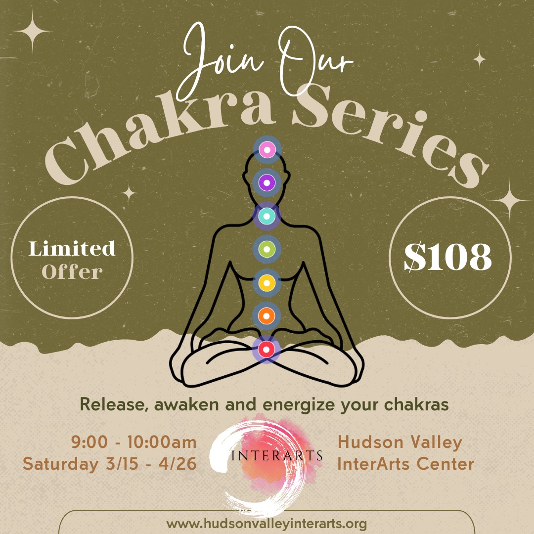 A flyer for Chakra Series Yoga