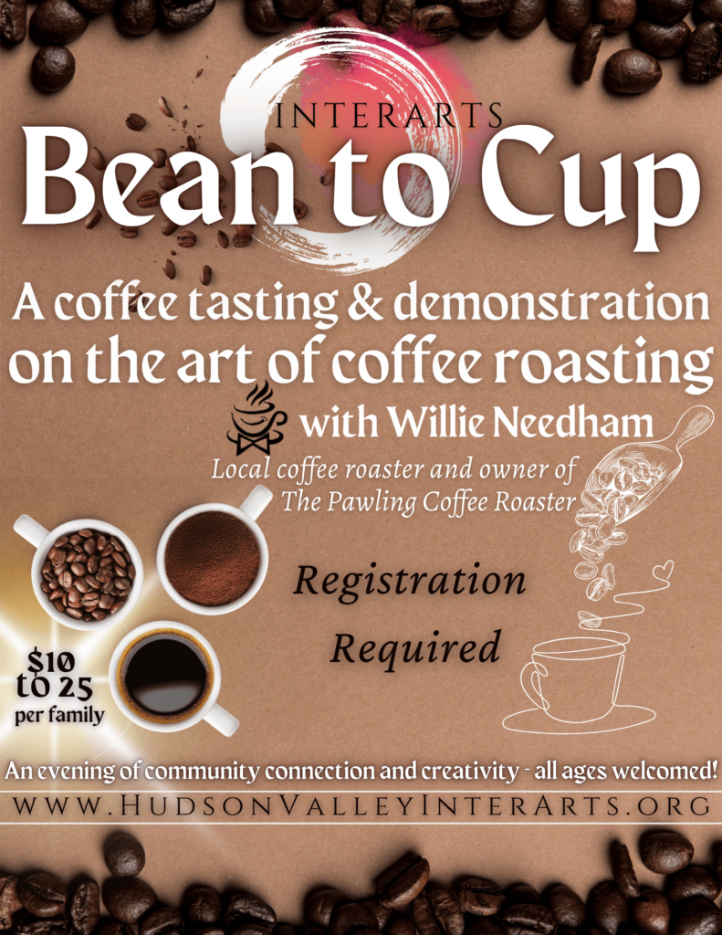 Bean to Cup is an event about coffee roasting.