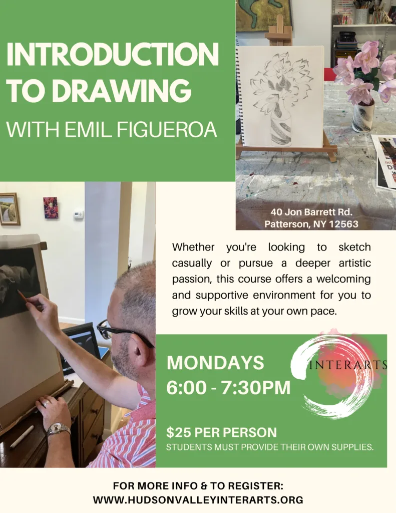 Introduction to Drawing, at Hudson Valley InterArts