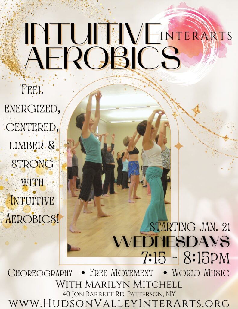 Intuitive Aerobics starting January 21st, 2026 at InterArts