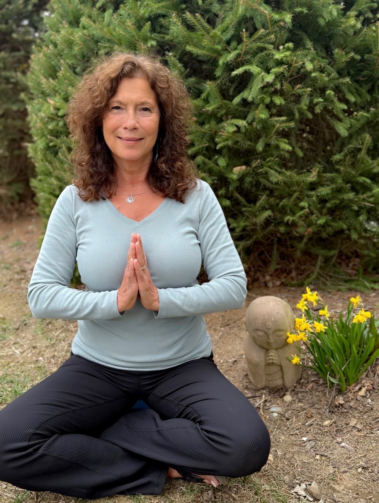 Kathering Briggs is a yoga instructor at InterArts.