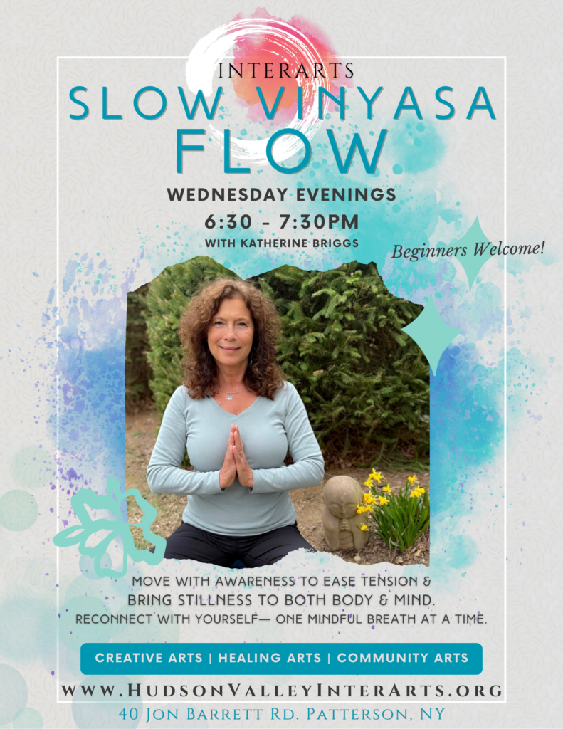 Flyer for Slow Vinyasa Flow