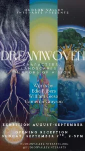 DreamWoven is an art exhibition at InterArts during August through September