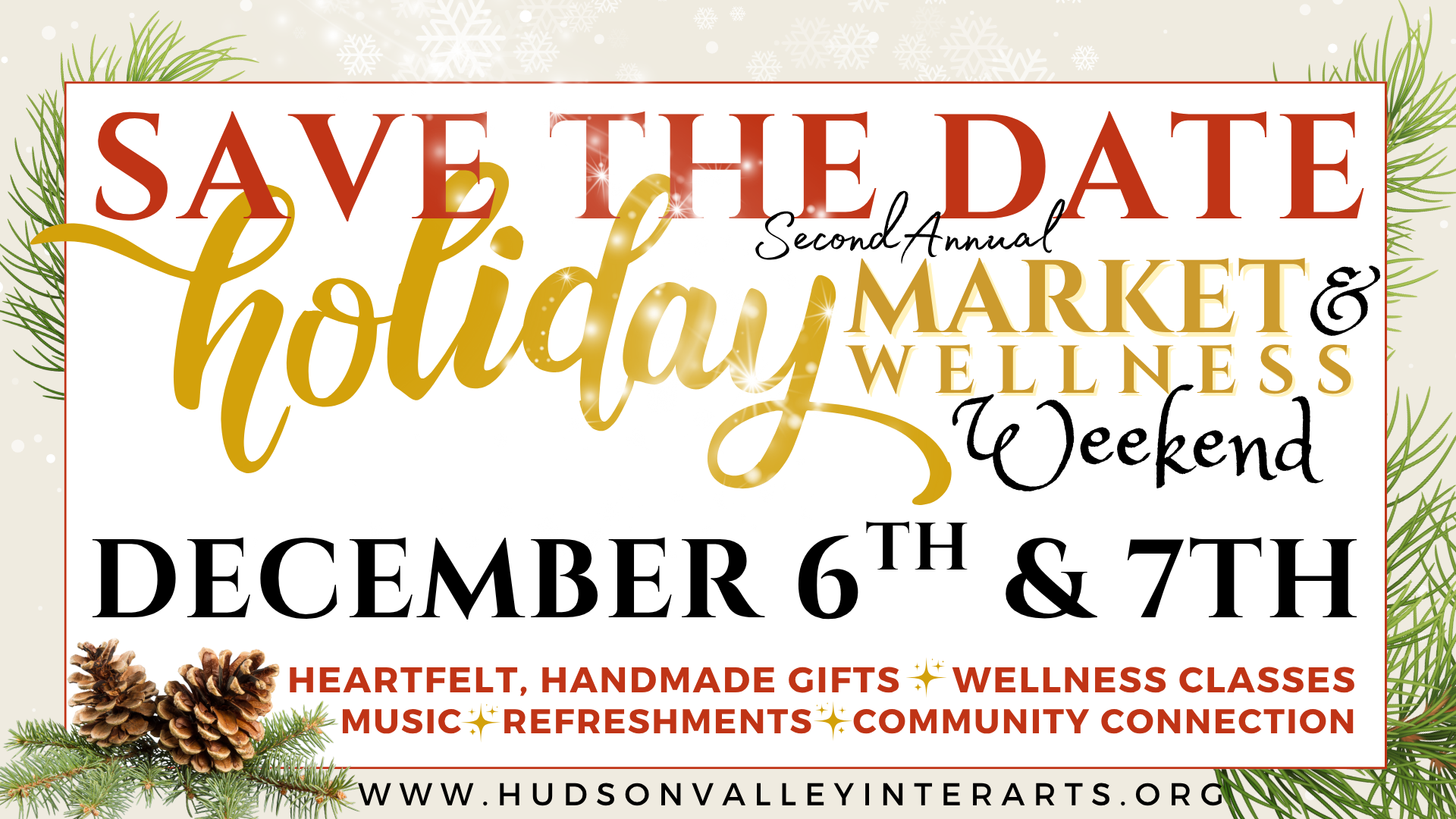 Save the Date! Holiday Market