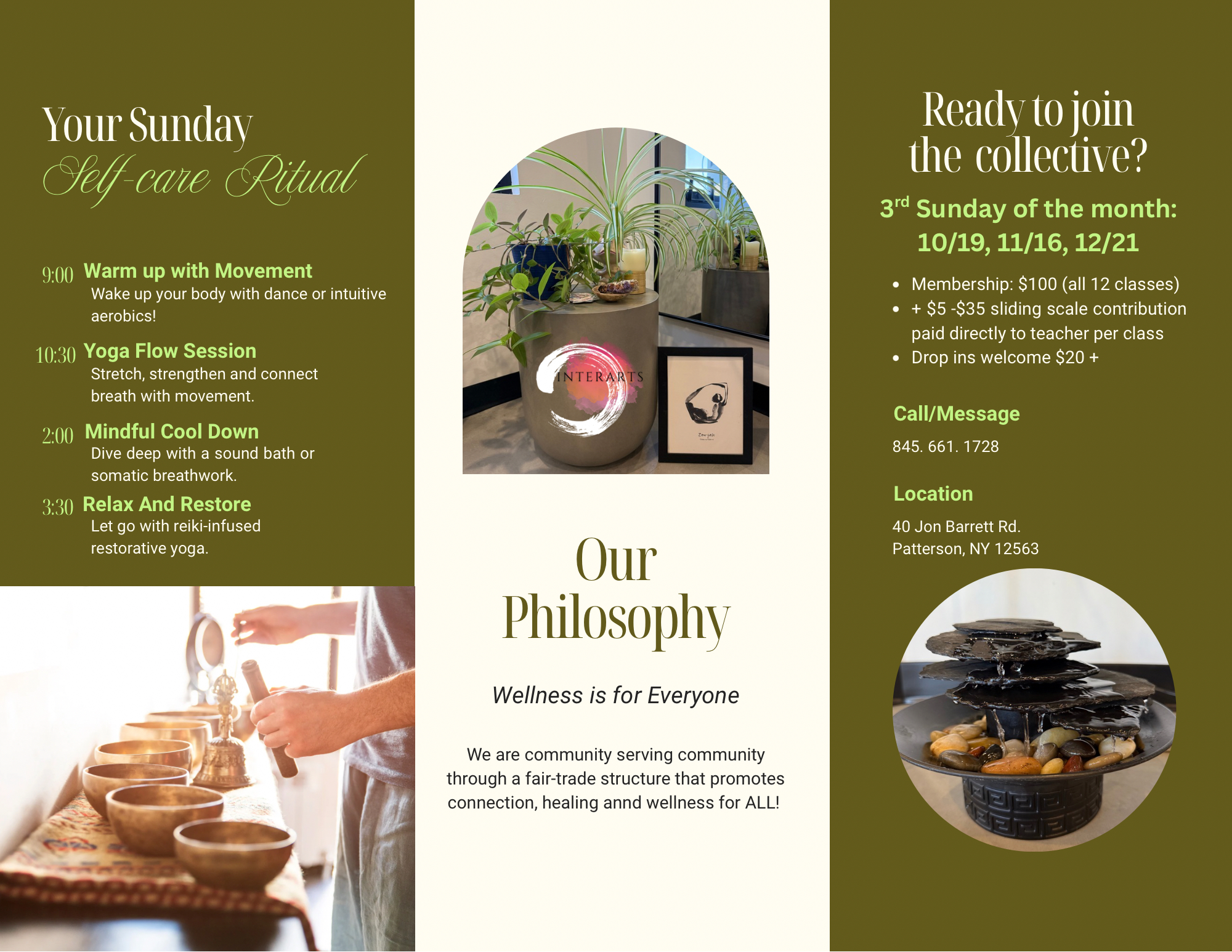Self-Care Sunday Wellness Collective Flyer 1
