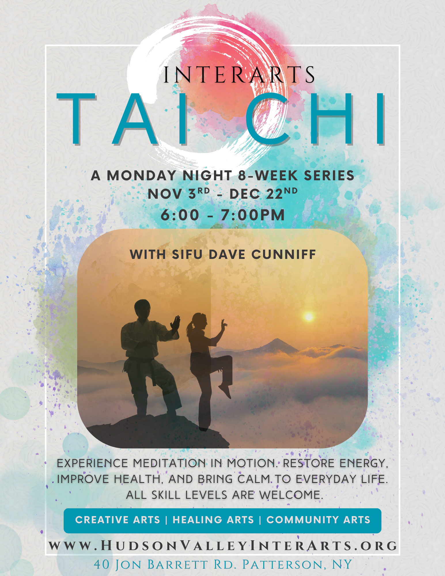 Tai Chi & Qi Gong 8-Week Course