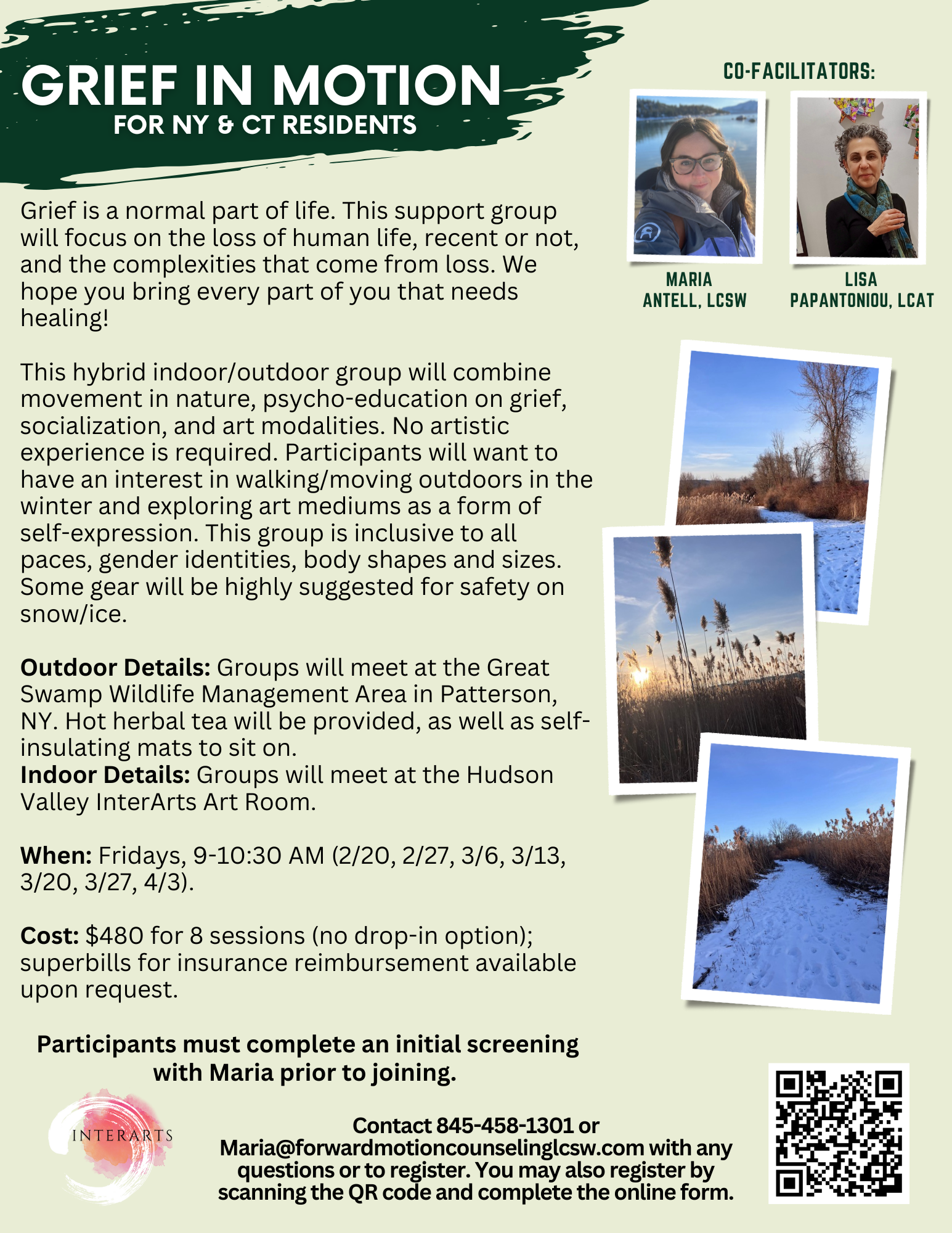 Grief in Motion information.