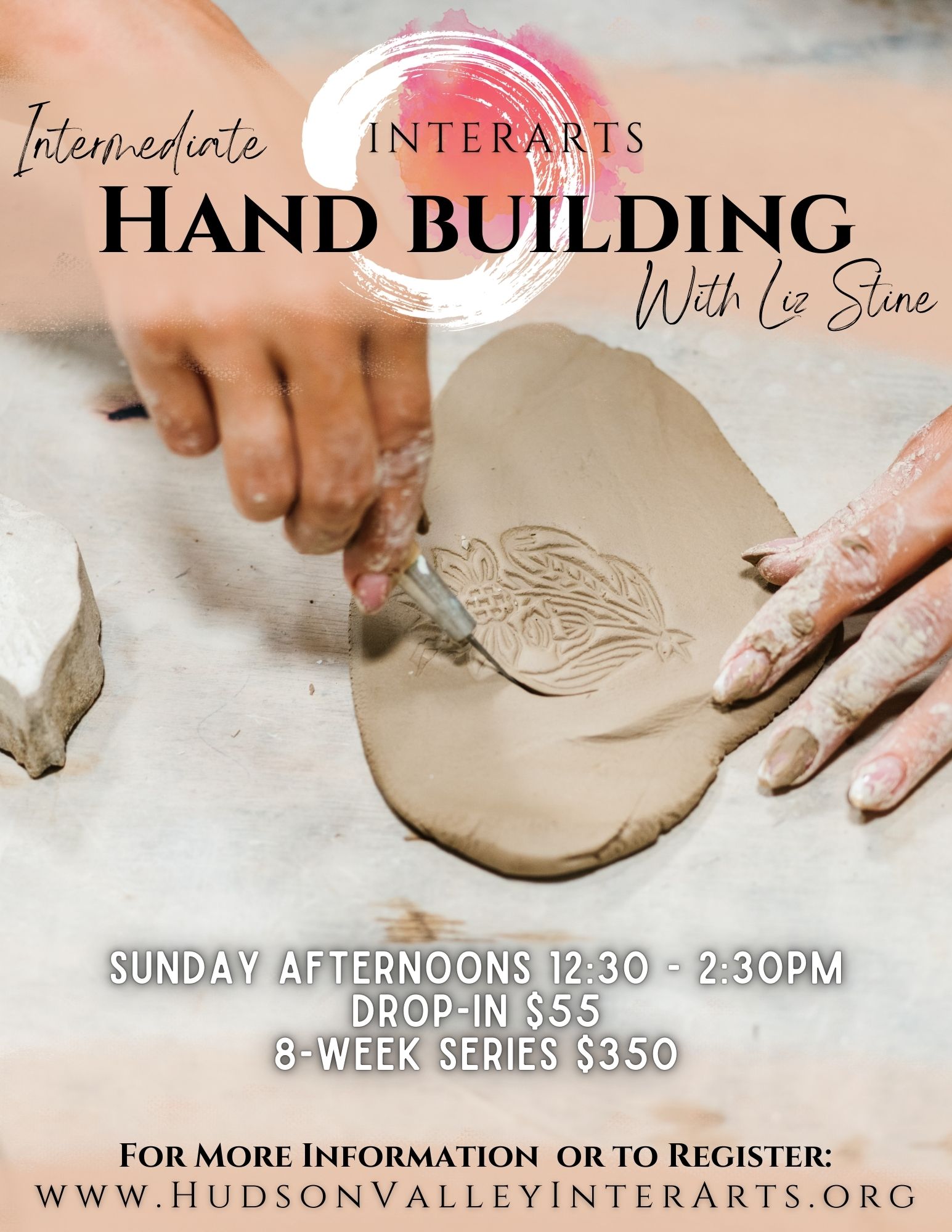 Hand Building Ceramics series at InterArts
