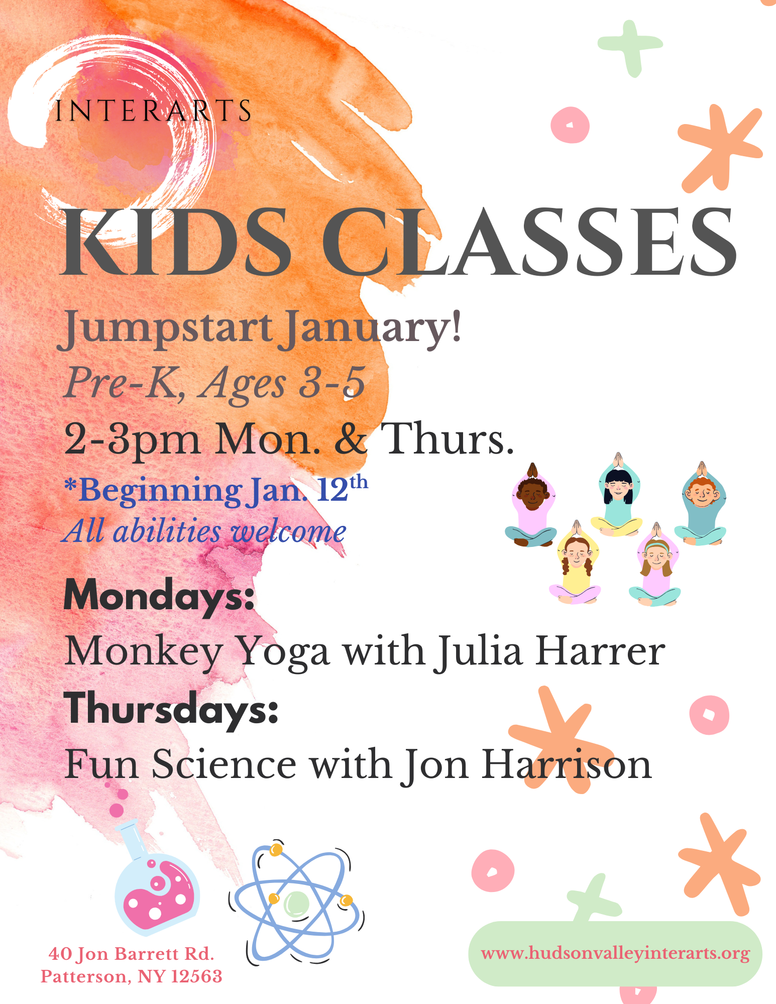 Jumpstart January Children's series at InterArts
