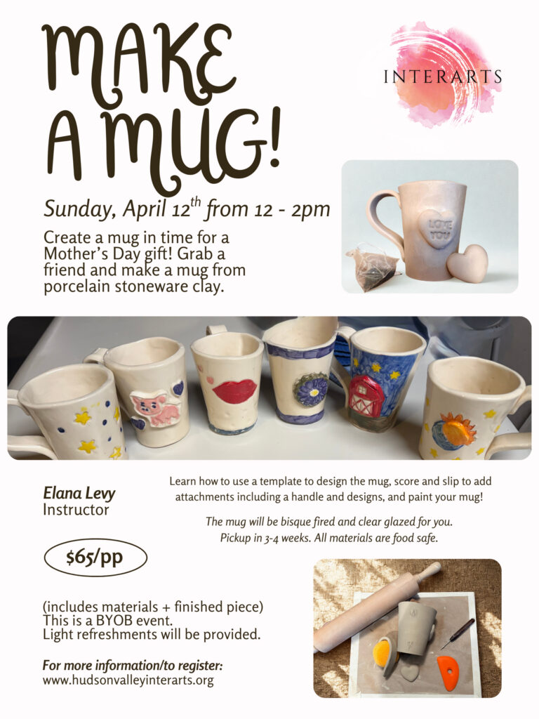 Make a Mug Workshop special for Mother's Day