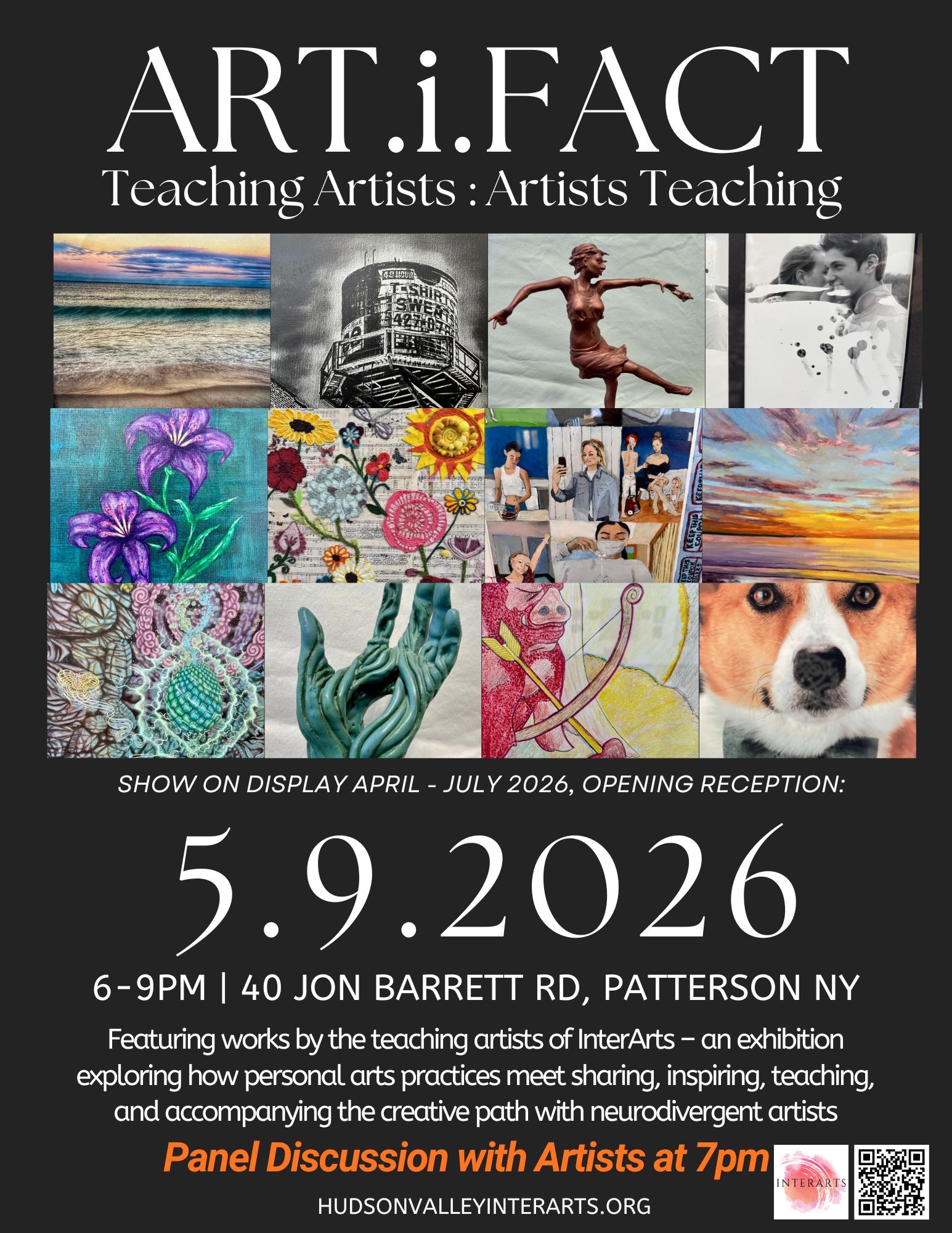 Artifact art exhibition at Hudson Valley InterArts