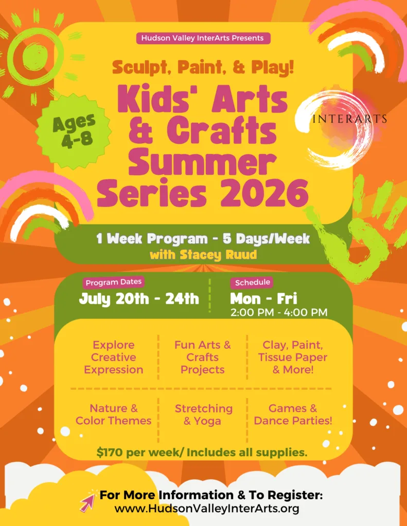 Arts and Crafts series for children, at Hudson Valley InterArts