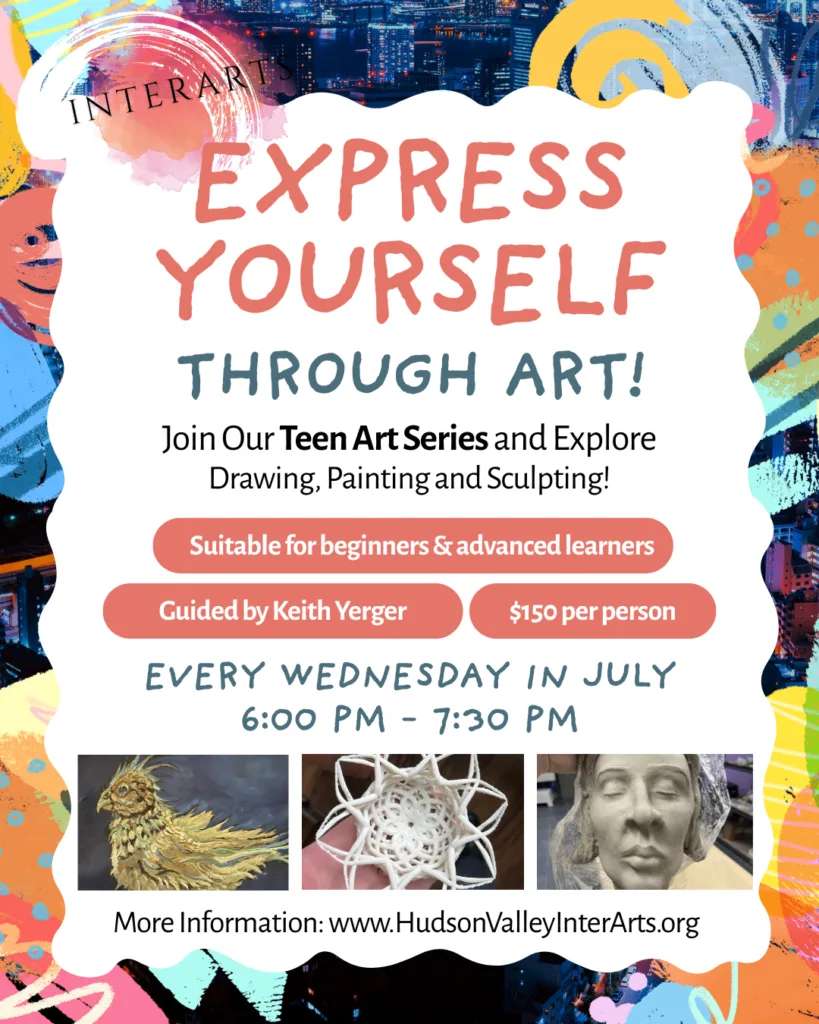 Express yourself through art! A teen art series at InterArts.