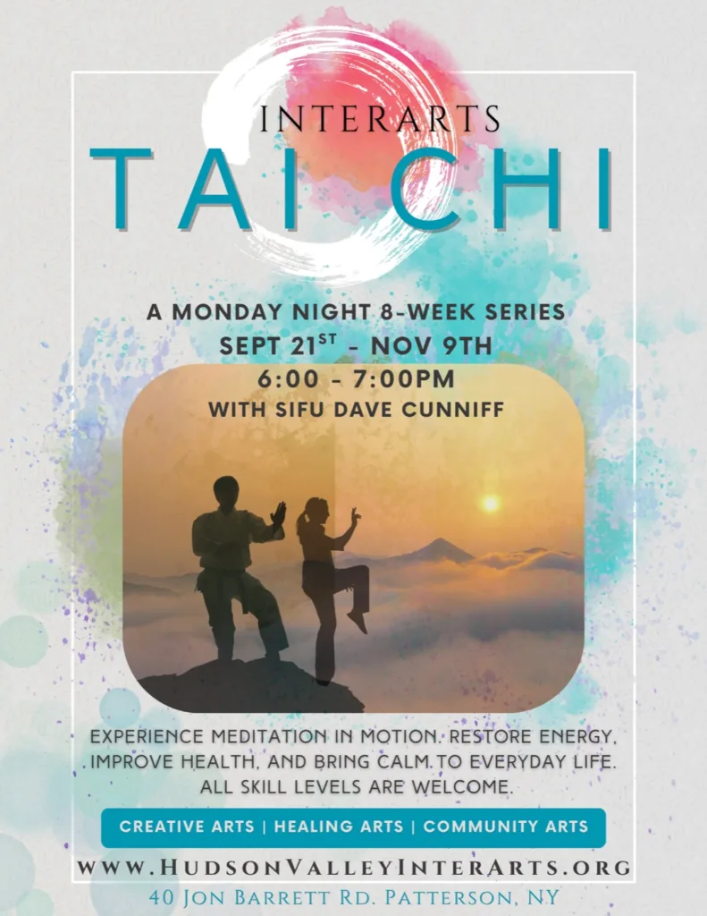 Tai Chi & Qi Gong 8-week course, Fall 2026