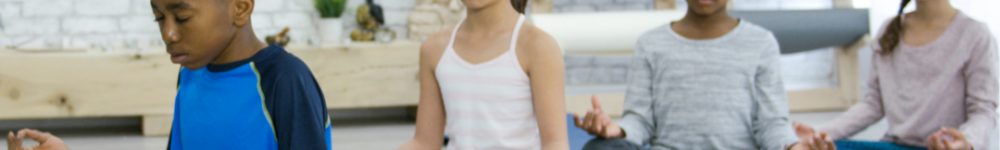 A flyer for Little Yogis, a yoga and mindfulness class for children.
